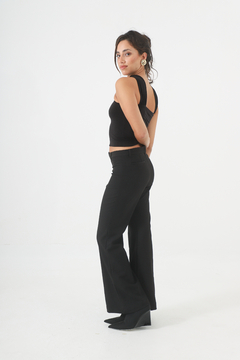 PANTALÓN PERFECT FIT SASTRE NEGRO - comprar online