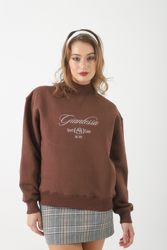 BUZO CREWNECK LUST MOCA - Giantessa