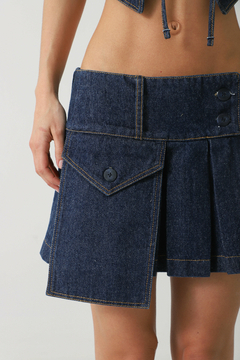 Imagen de FALDA WHAT A GIRL WANTS DENIM BLUE