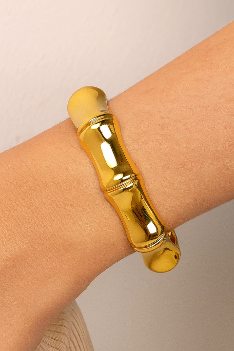 Bracelete cancelado dourado - comprar online