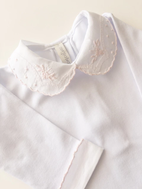 Body damasco manga longa - comprar online