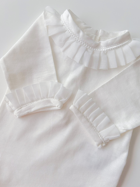 Body Renda francesa manga longa - comprar online
