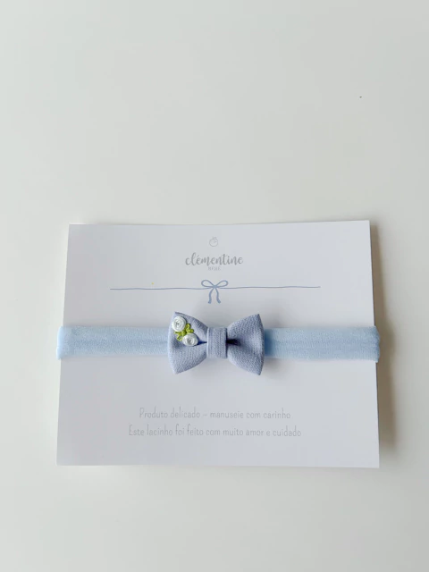 Laço Cora Bordado - comprar online