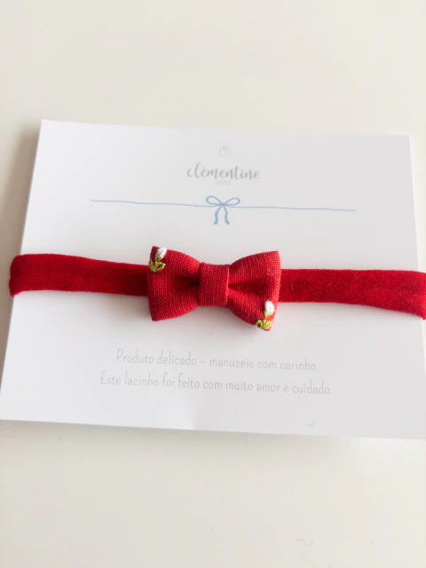 Laço Cora Bordado - comprar online