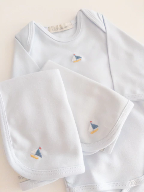 Conjunto Americano Bordado com Paninhos - comprar online