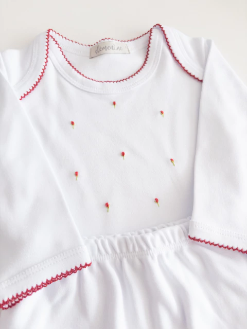 Conjunto Americano Bella Bordado - comprar online