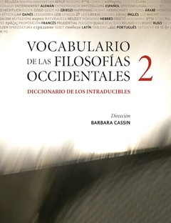 Vocabulario de las filosofias occidentales (2 tomos)