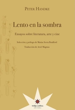 Lento en la sombra. Ensayos sobre literatura, arte y cine.