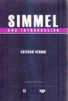 Simmel. Una introduccion - comprar online