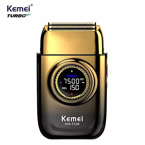 Máquina de Barbear Kemei Shaver 228 Turbo Bivolt - comprar online