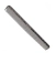 Pente De Metal Aluminio 21,5cm Para Barbeiros Preto Fosco