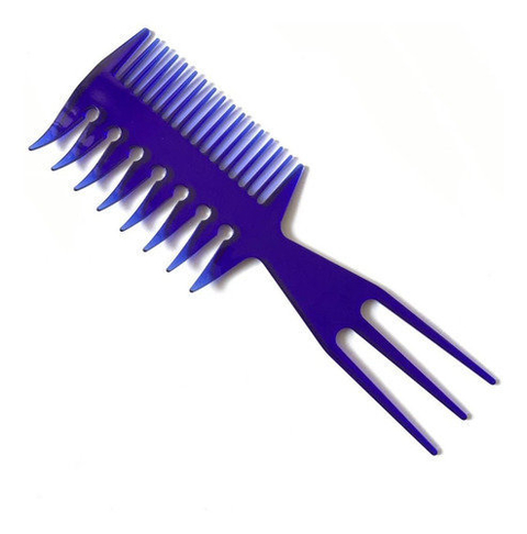 Pente Long Wicks Dimil Para Mechas Quiff Coruja Pequeno