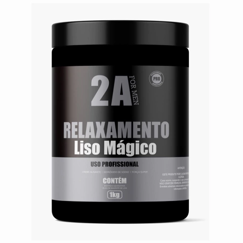 Alisamento Creme Liso Mágico 2A For Men 1 KG Uso Profissional