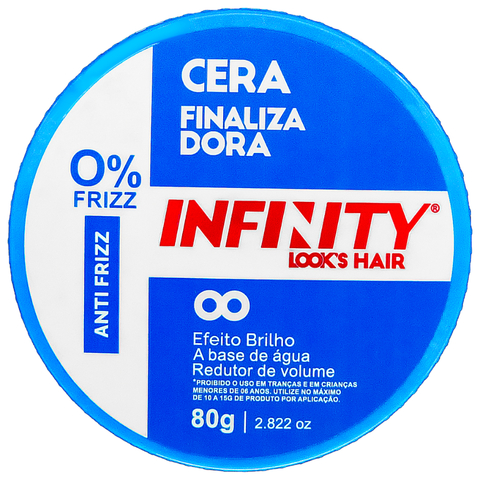 Cera Finalizadora Infinity Azul Anti Frizz 80g - comprar online