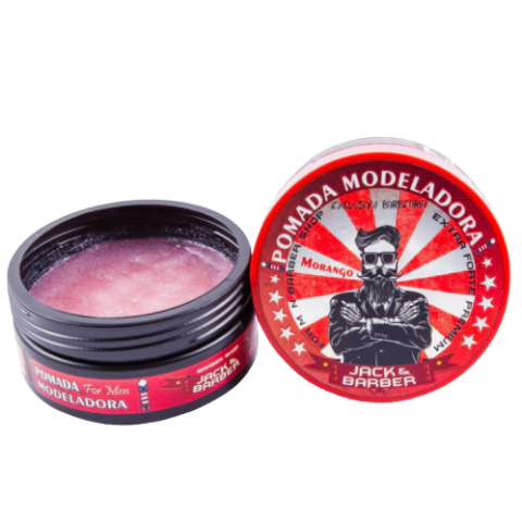 Cera Modeladora Jack Barber Morango 150g