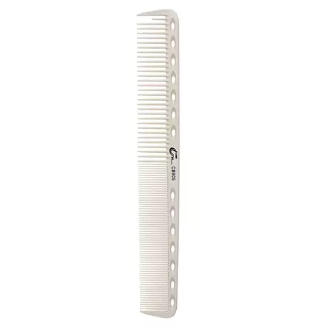 Pente de Corte Carbono Anti Estático 18,0cm CB605 Umi Branco - comprar online