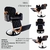 Cadeira de Barbeiro Premium Ares Duplo Champanhe