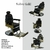 Cadeira de Barbeiro Premium Nobre Gold