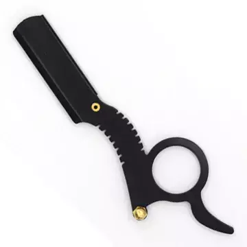 Navalhete De Dedo Preto Aço Inoxidável Profissional - comprar online