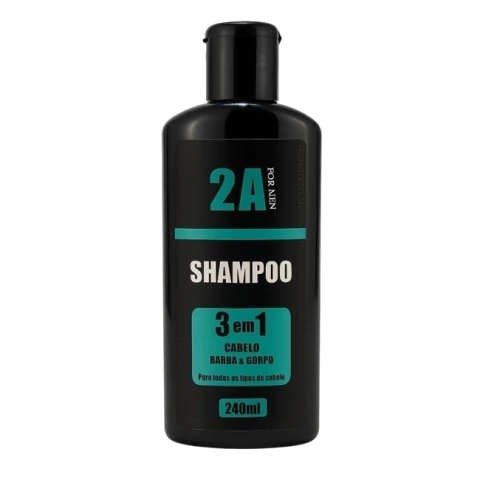 Shampoo 3 em 1 2A For Men 240ml - comprar online