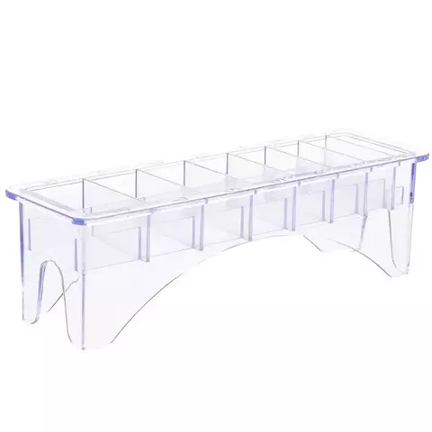 Suporte Organizador Para 10 Pentes de Altura em Acrílico - comprar online