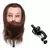 Cabeça de Boneco Para Treino Cabelo e Barba + Suporte - Loja Universo Das Máquinas 