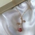 Colar flor de Rosa - comprar online