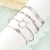 Mix Pulseiras Gato (4 peças)