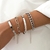 Mix Pulseiras Maria (4 peças)
