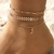 Mix Tornozeleiras/Pulseiras Lua (3 peças) - comprar online