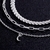 Mix Tornozeleiras/Pulseiras Lua (3 peças) - Luna Solarium