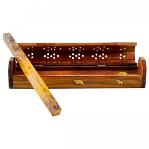Cajita PortaIncienso Madera - comprar en línea