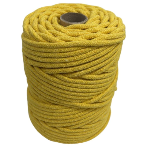 Corda de algodão trançada de 4mm - 60m (COM ALMA)