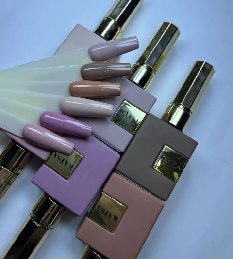 Kit con 6 esmaltes semi nude KAISA 15ml Esmalte Colección Lujo PREVENTA - comprar online