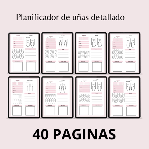Planner de Uñas