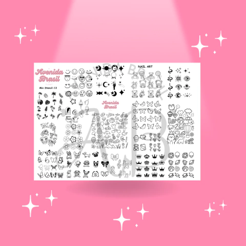 Cartoon Stencil 13 - Plantilla en PDF