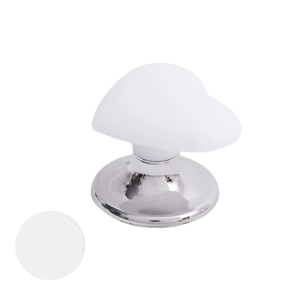 Kit con 2 Botones inodoro blanco
