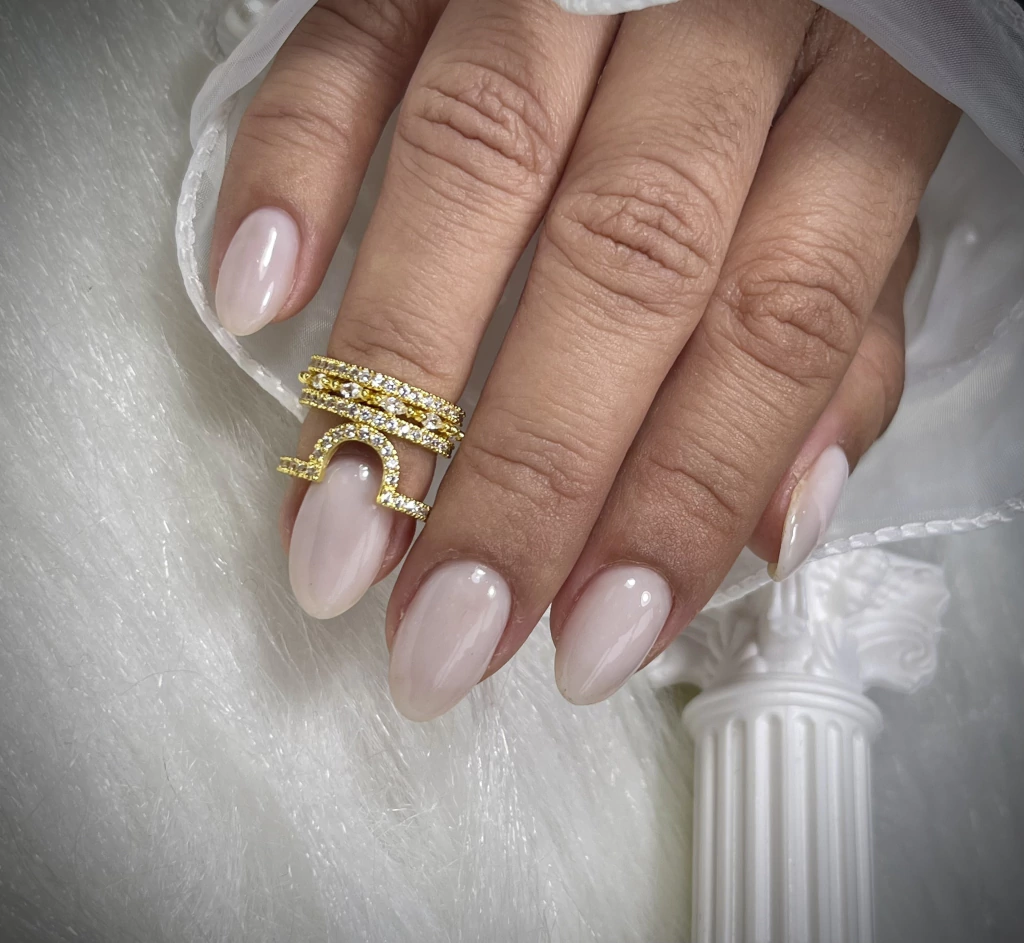 Anillo para fotos dorado