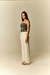 Blusa Jacquard Dourada - loja online