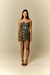 Saia Jacquard Dourada