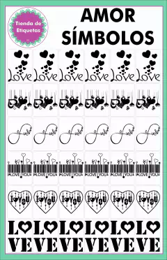 STICKERS AMOR - comprar online