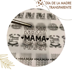 Stickers Dia de la Madre Transparente