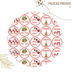 Stickers Felices Fiestas 1