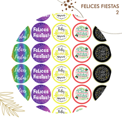 Stickers Felices Fiestas 2