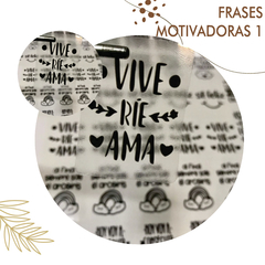 Stickers Frases Motivadoras 1 fondo Transparente