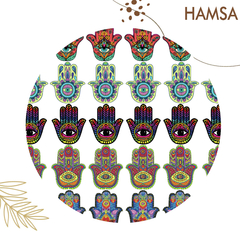 STICKERS HAMSA TRANSPARENTES