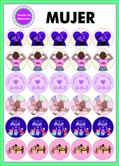 STICKERS MUJER en internet