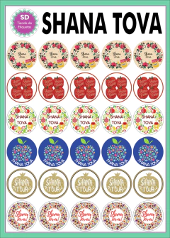 Stickers Shana Tova en internet