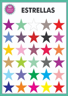 Stickers Estrellas - comprar online