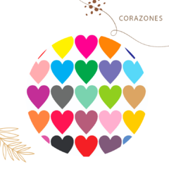 Stickers Corazones